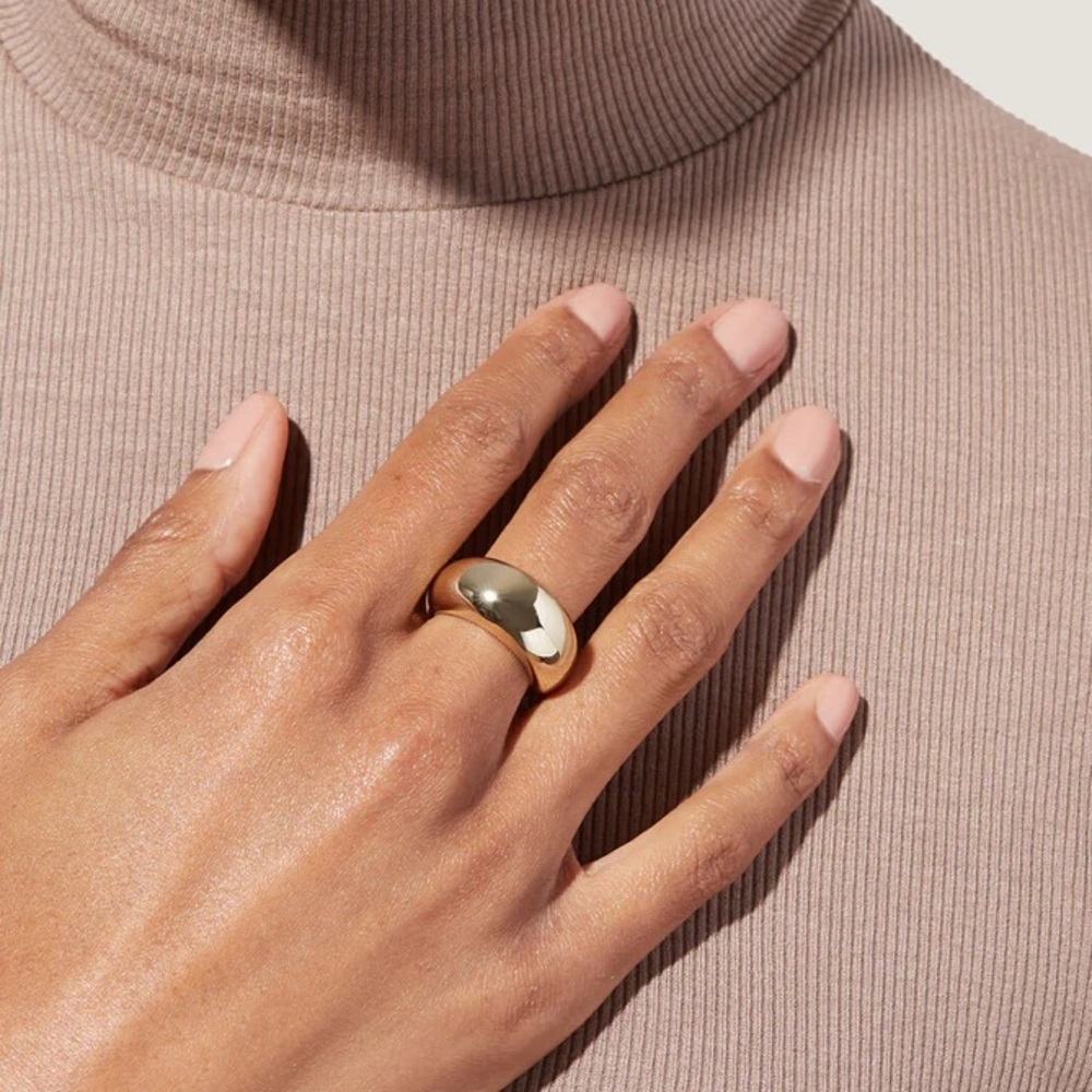 Ana Luisa Noa Gold Dome Ring